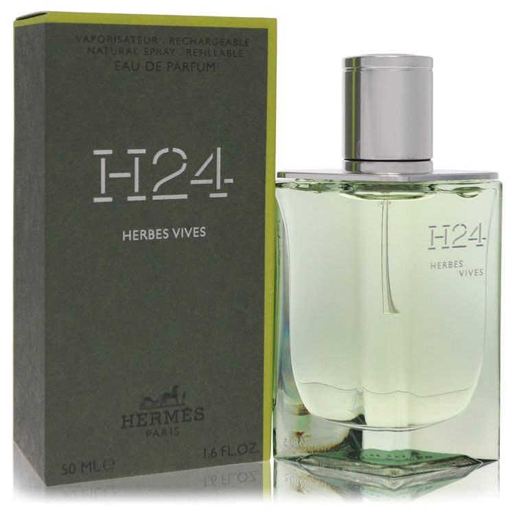 Hermes H24 Herbes Vives by Hermes 1.7 Oz Eau De Parfum Refillable Spray for Men