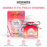 Tutti Twilly D'hermes by Hermes 2.87 Oz Eau De Parfum Spray for Women