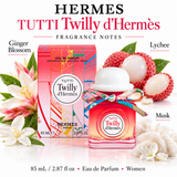 Tutti Twilly D'hermes by Hermes 2.87 Oz Eau De Parfum Spray for Women