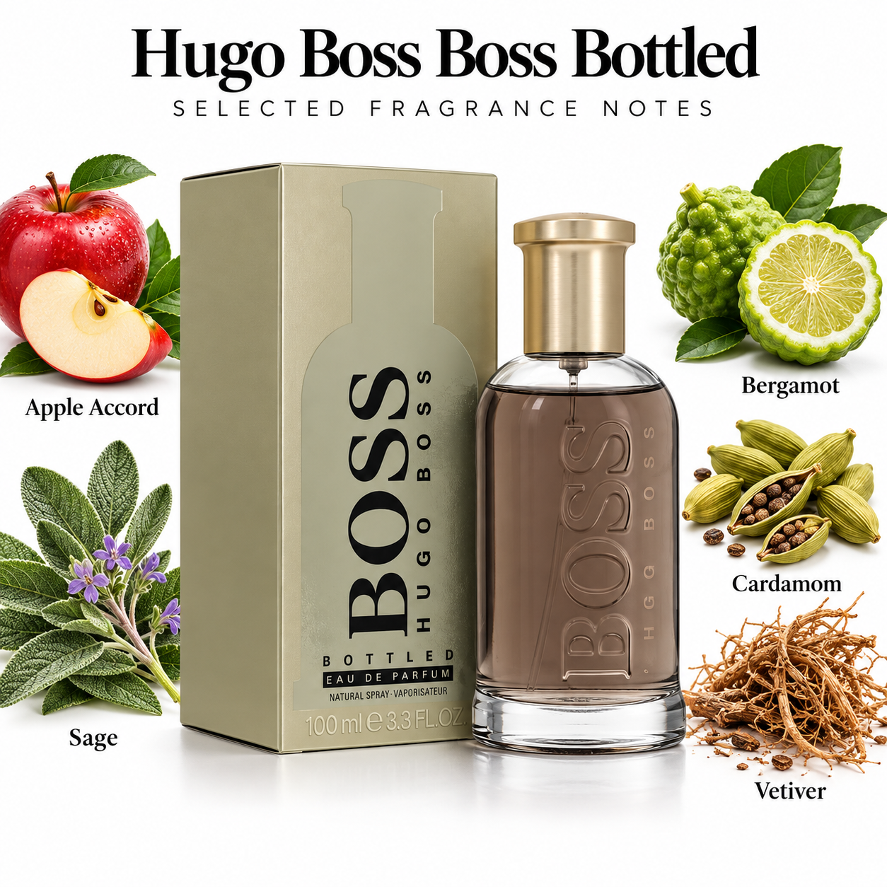 Hugo Boss Boss Bottled — 3.3 fl oz / 100 mL — main