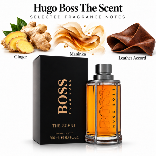 The Scent by Hugo Boss 6.7 Oz Eau De Toilette Spray for Men
