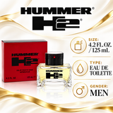 Hummer 2 Red Box by Riviera 4.2 Oz Eau De Toilette Spray for Men