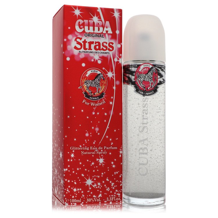 Cuba Strass Zebra by Fragluxe 3.4 Oz Eau De Parfum Spray for Women
