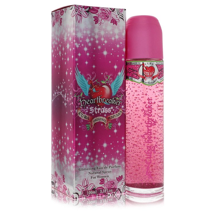 Cuba Strass Heartbreaker by Fragluxe 3.4 Oz Eau De Parfum Spray for Women
