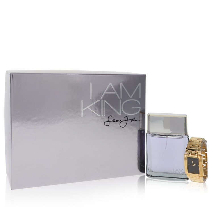 I Am King by Sean John Gift Set -- 3.4 oz Eau De Toilette Spray + Watch for Men - Premium Designer Fragrance – Available at AAA Beauty