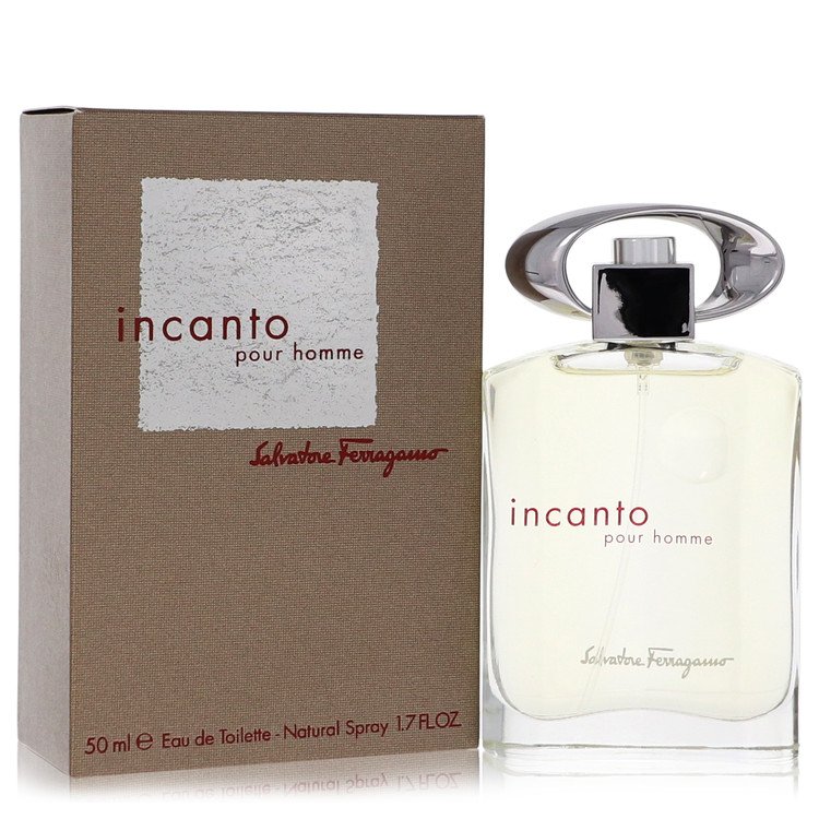 Salvatore Ferragamo Incanto M 1.7 Oz Eau De Toilette Spray By Salvatore Ferragamo For Men