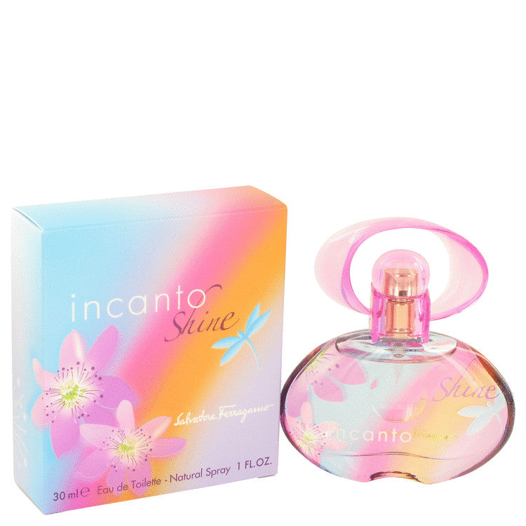 Incanto Shine by Salvatore Ferragamo 1 Oz Eau De Toilette Spray for Women