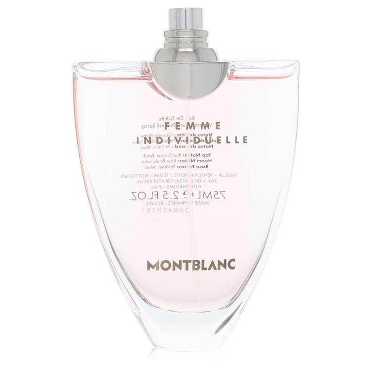 Individuelle by Mont Blanc 2.5 Oz Eau De Toilette Spray (Tester) for Women