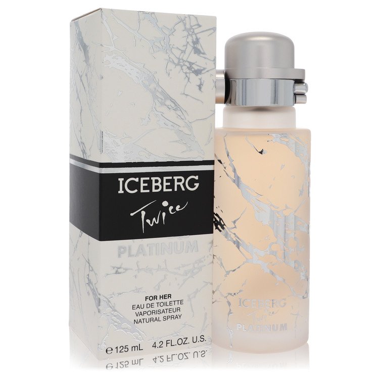Iceberg Twice Platinum by Iceberg Eau De Toilette Spray 4.2 oz for Women - Premium Designer Fragrance – Available at AAA Beauty