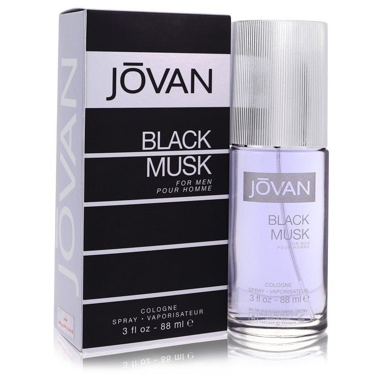 Jovan Black Musk By Jovan Cologne 3.0 Oz Eau De Toilette Spray For Men - Box