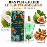 Le Beau Paradise Garden by Jean Paul Gaultier 2.5 Oz Eau De Parfum Spray In Box for Men