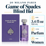 Blind Bid by Game Of Spades 3.4 Oz Parfum Spray In Box for Men