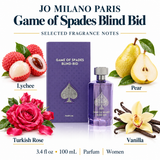 Blind Bid by Game Of Spades 3.4 Oz Parfum Spray In Box for Men