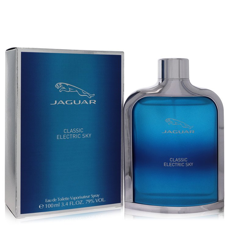 Jaguar Classic Electric Sky by Jaguar 3.4 Oz Eau De Toilette Spray for Men