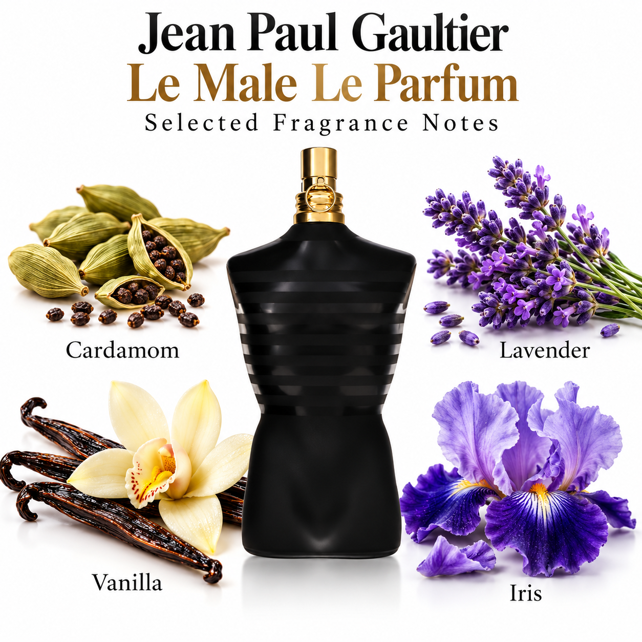 Jean Paul Gaultier Le Male Le Parfum — 6.8 fl oz / 200 mL — main