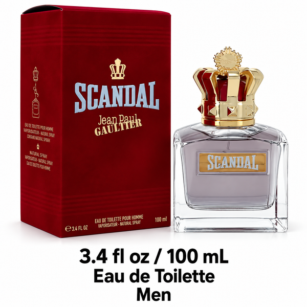 Scandal by Jean Paul Gaultier 3.4 Oz Eau De Toilette Spray In Box for Men
