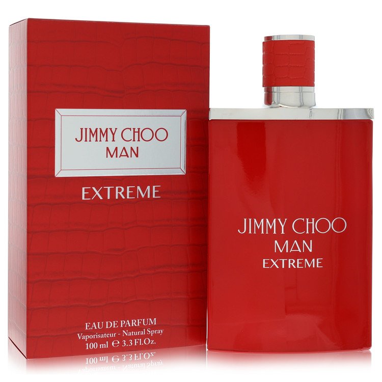 Jimmy Choo Man Extreme by Jimmy Choo by Jimmy Choo 3.3 Oz Oz Eau De Parfum Spray 3.3 Oz for Men