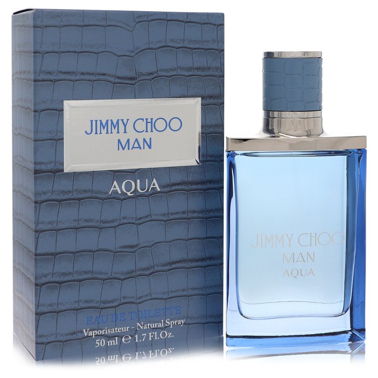 Jimmy Choo Man Aqua By Jimmy Choo Cologne 1.7 Oz Eau De Toilette Spray For Men - Box