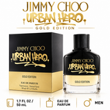 Urban Hero Gold Edition by Jimmy Choo 1.7 Oz Eau De Parfum for Men