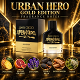 Urban Hero Gold Edition by Jimmy Choo 1.7 Oz Eau De Parfum for Men