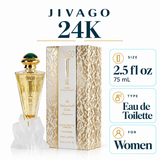24k by Jivago 2.5 Oz Eau De Toilette Spray In Box for Women