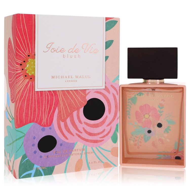 Joie De Vie Blush by Michael Malul 3.4 Oz Eau De Parfum Spray for Women