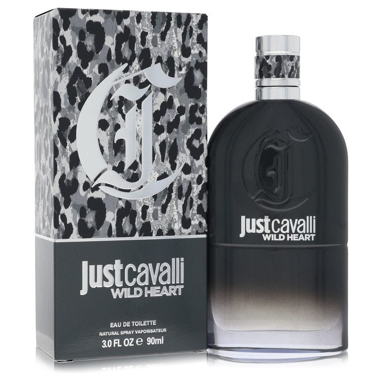 Just Cavalli Wild Heart by Cavalli 3.0 Oz Eau De Toilette Spray for Men