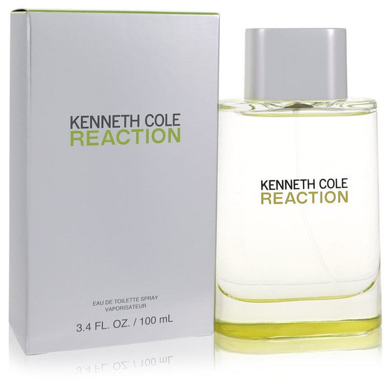 Reaction by Kenneth Cole 3.4 Oz Eau De Toilette Spray for Men