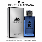 K Intense Silver Box by Dolce & Gabbana 3.4 Oz Eau De Parfum Spray for Men