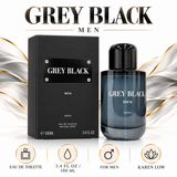 Grey Black ( France ) Not Online / Retail Only by Karen Low 3.4 Oz Eau De Toilette Spray for Men