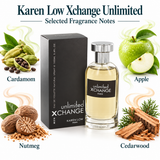 Xchange Unlimited Men ( France ) By Karen Low 3.4 Oz Eau De Toilette Spray for Men