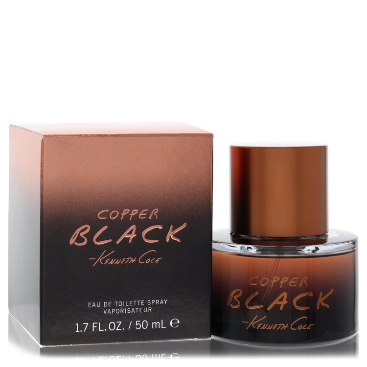 Kenneth Cole Copper Black by Kenneth Cole 1.7 Oz Eau De Toilette Spray for Men