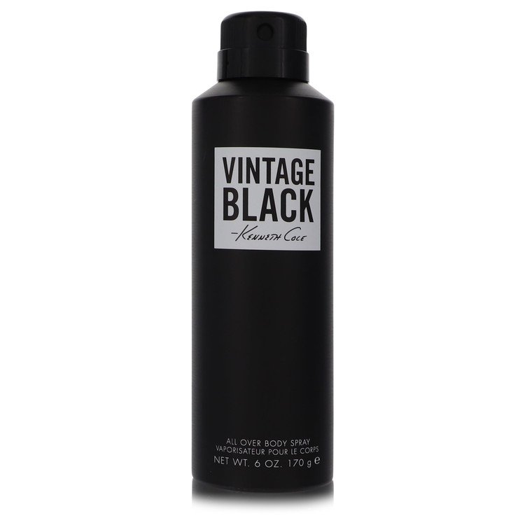 Kenneth Cole Vintage Black by Kenneth Cole Body Spray 6 Oz for Men