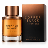 Copper Black by Kenneth Cole 3.4 Oz Eau De Toilette Spray for Men
