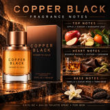 Copper Black by Kenneth Cole 3.4 Oz Eau De Toilette Spray for Men