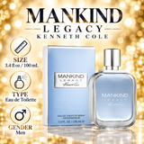 Mankind Legacy by Kenneth Cole 3.4 Oz Eau De Toilette Spray for Men