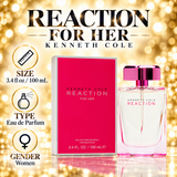 Kenneth Cole Reaction by Kenneth Cole 3.4 Oz Eau De Parfum Spray In Box for Women