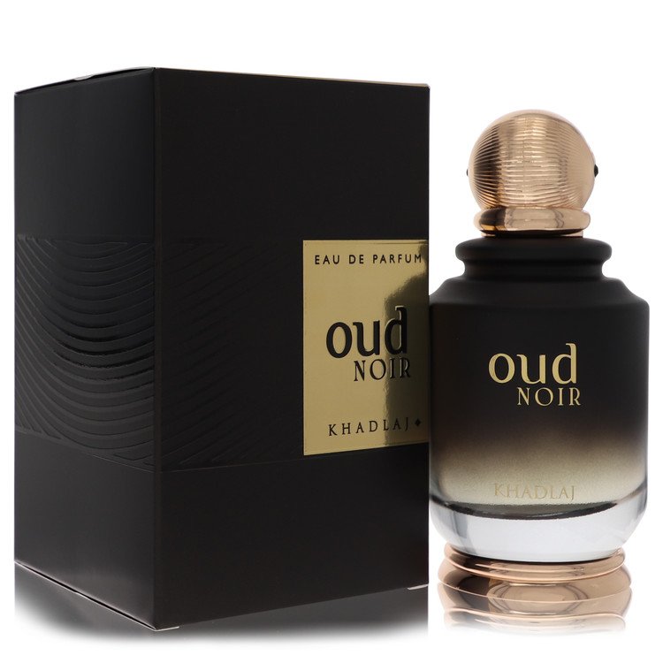 Khadlaj Oud Noir by Khadlaj 3.4 Oz Eau De Parfum Spray (unisex) for Men