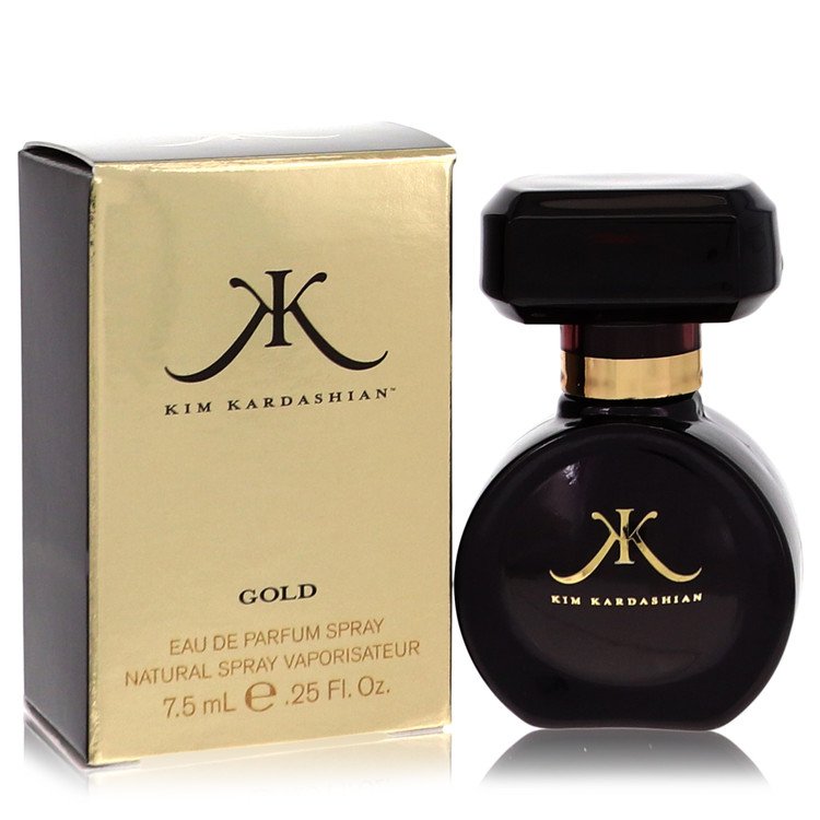 Kim Kardashian Gold by Kim Kardashian Mini EDP Spray .25 oz | Women Collection by AAA Beauty - Premium Women Perfume and Cologne | AAA Beauty