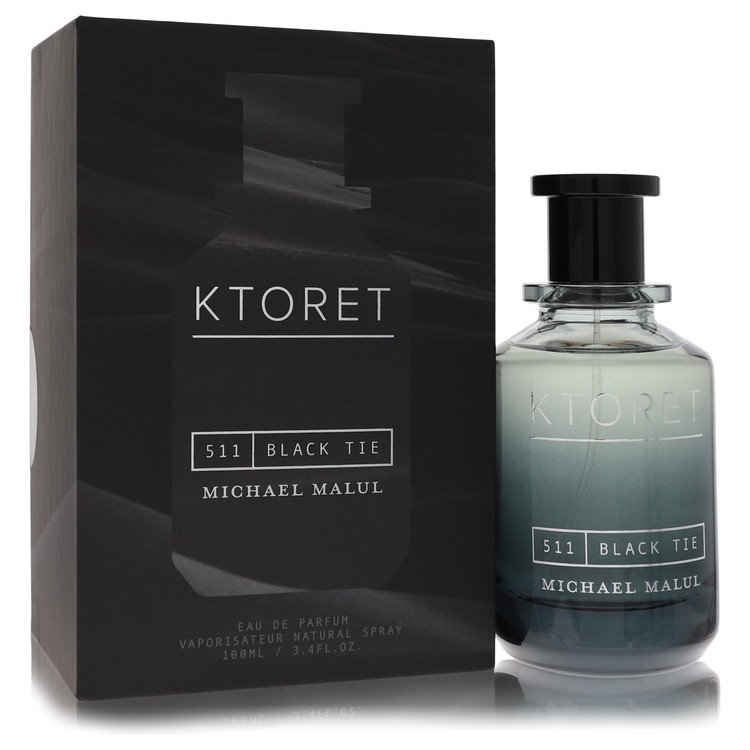 Ktoret 511 Black Tie by Michael Malul 3.4 Oz Eau De Parfum Spray for Men