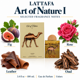 Pride Art Of Nature I by Lattafa 3.4 Oz Eau De Parfum Spray In Box for Men