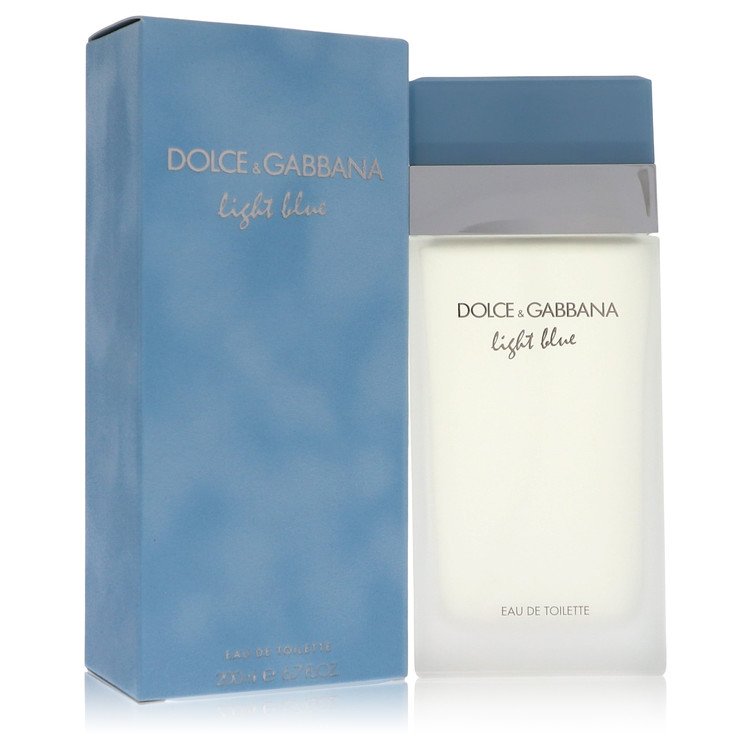 Dolce & Gabbana Dg Light Blue Eau De Toilette Spray 6.7 Oz Perfume