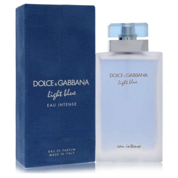 Light Blue Eau Intense by Dolce & Gabbana 3.3 Oz Eau De Parfum Spray for Women