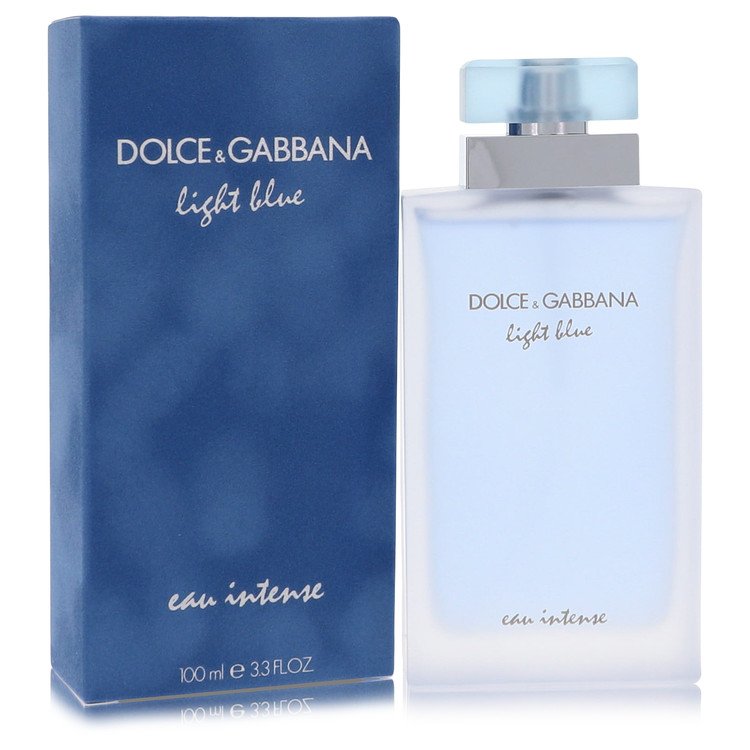 Light Blue Eau Intense By Dolce & Gabbana Eau De Parfum Spray 3.3 Oz / 100 Ml for Women