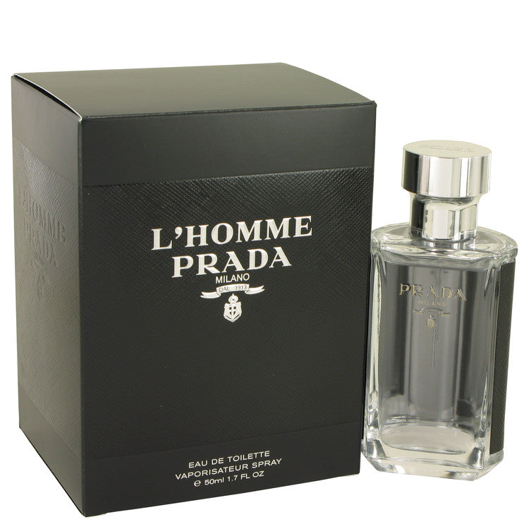 Prada L'Homme By Prada Cologne 1.7 Oz Eau De Toilette Spray For Men - Box