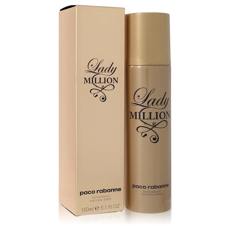 Lady Million by Paco Rabanne 5 Oz Deodorant Spray for Women