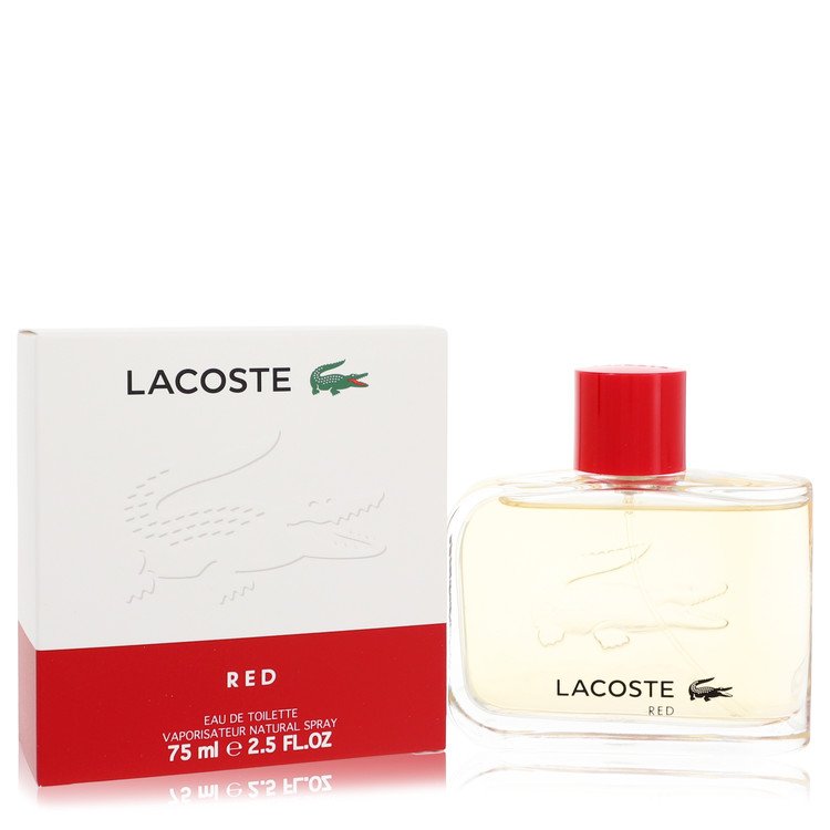 Red by Lacoste 2.5 Oz Eau De Toilette for Men