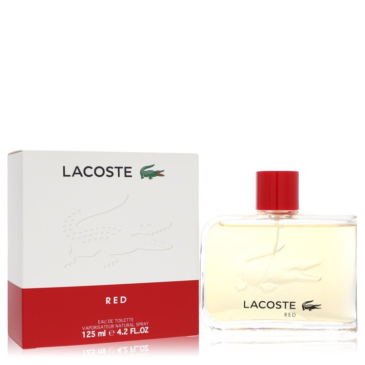 Lacoste Red 4.2 Oz Eau De Toilette Spray ( Packaging) for Men