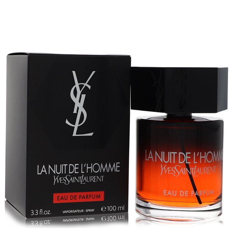 La Nuit L'homme by Yves Saint Laurent 3.4 Oz Eau De Parfum Spray for Men