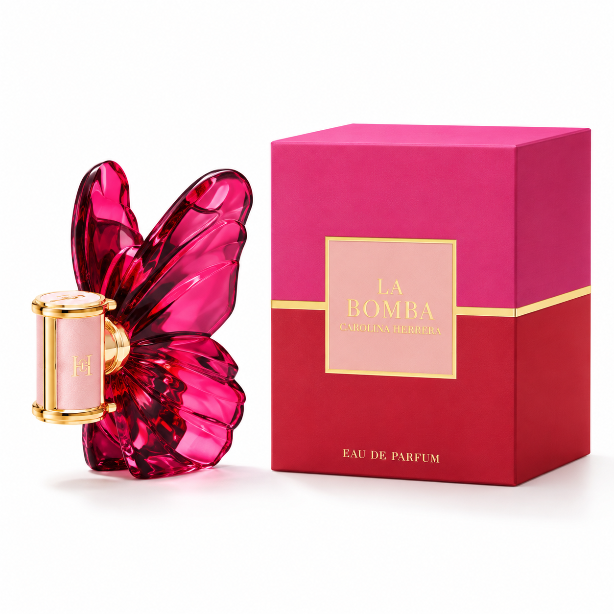 La Bomba by Carolina Herrera 1 oz Eau de Parfum for Women — bottle and box